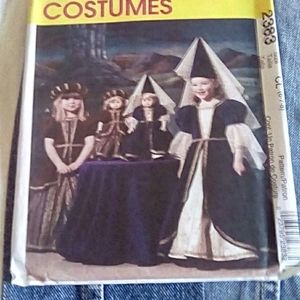 MCCalls 2383 Princesses girls 2-8 & AGD dress